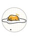 Egg Printed Fridge Magnet Multicolour 5.5 x 5.5cm