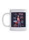 Suga BTS Squad Printed Ceramic Mug White/Blue/Red 350ml
