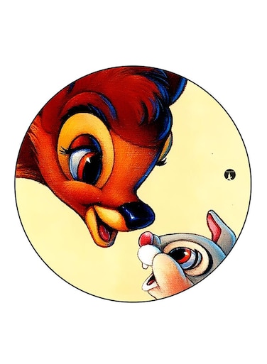 Disney Printed Fridge Magnet Round Multicolour