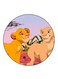 Disney Printed Fridge Magnet Round Multicolour