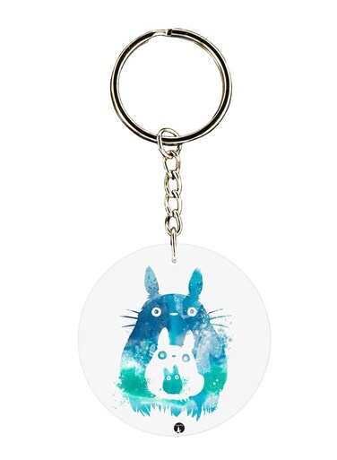 Totoro From Studio Ghibli Printed Keychain