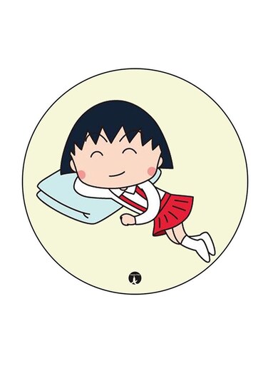Anime Chibi Maruko Chan Printed Fridge Magnet Multicolour