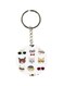 Cats Printed Keychain