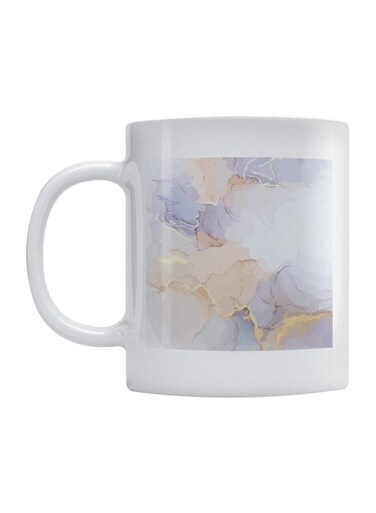 Colors Printed Mug White/Purple/Orange