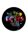 Marvel Superheroes Printed Fridge Magnet Multicolour 5.5 x 5.5cm