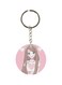 Girl Printed Keychain