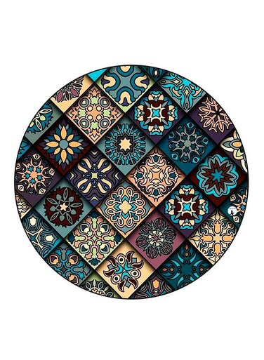 Art Printed Fridge Magnet Multicolour