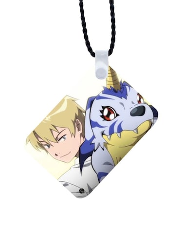 Digimon Printed Car Mirror Pendant