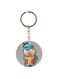 Cartoon Themed Single Sided Keychain