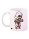 Assassin's Creed Printed Mug White/Brown/Red