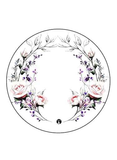 Flowers Printed Fridge Magnet Multicolour