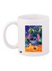 Stitch Printed Coffee Mug White/Orange/Blue 11ounce