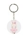 Cartoon Themed Single Sided Keychain