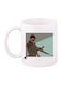 Watch Dogs Video Game Character Printed Mug White/Grey/Blue Standard Size