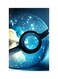 Printed Fridge Magnet Blue 8.5x0.4x5.5cm