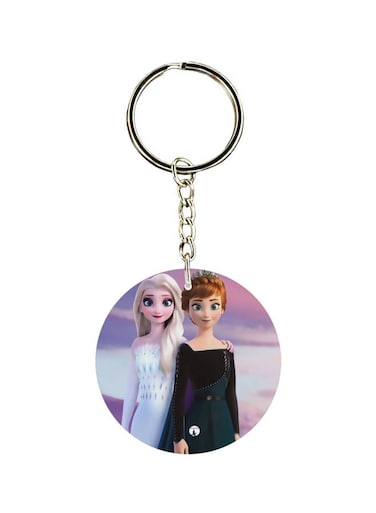 Frozen Printed Dual Sided Keychain