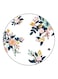 Floral Printed Fridge Magnet White/Blue/Green 5.5cm