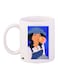 Girl Printed Coffee Mug White/Blue/Black 11ounce