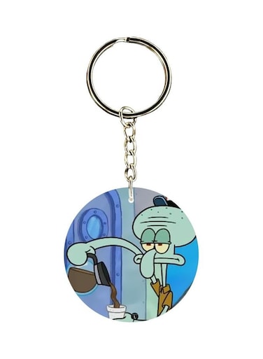 Cartoon Printed Keychain
