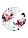 Flowers Printed Fridge Magnet Multicolour 5.5 x 5.5cm