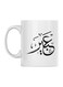 Abeer Printed Mug White/Black 350ml