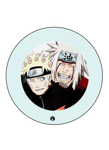 Anime Naruto Printed Fridge Magnet Multicolour