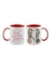 Vista Friendship Mug White/Red