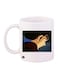 Captain Majid Printed Mug White/Black/Blue