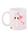 Anime Printed Coffee Mug White/Pink/Blue 11ounce