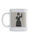 Um Kulthum Printed Coffee Mug White/Black/Grey