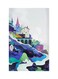 Printed Fridge Magnet Multicolour 8.5x0.4x5.5cm