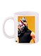 Anime Printed Coffee Mug White/Yellow/Black 11ounce