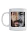 King Abdulaziz And Prince Mohammad Bin Salman Printed Ceramic Mug White/Beige/Grey 350ml