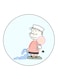Snoopy Printed Fridge Magnet Multicolour