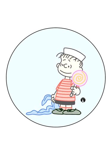 Snoopy Printed Fridge Magnet Multicolour