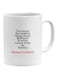 Michael Corlenoe Betrayal Movie Quote Printed Coffee Mug White/Black/Red