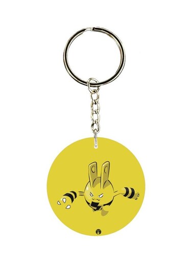 Cartoon Printed Keychain