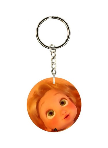 Rapunzel Printed Double Sided Keychain