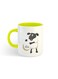 Eid Al-Adha Sheep Printed Mug White/Yellow