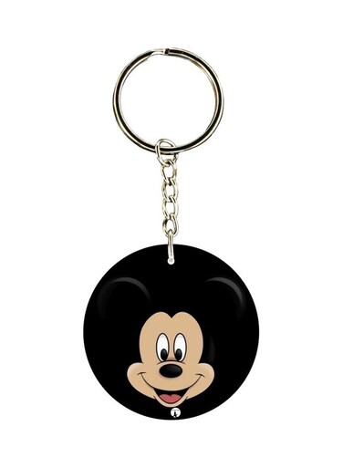Mickey Mouse Cartoon Printed Keychain