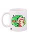 Anime Digimon Printed Mug White/Green/Red 12ounce