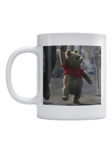 Ted Movie Printed Ceramic Mug White/Red/Black 350ml