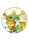 Vintage Art Printed Fridge Magnet Multicolour