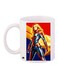 Superwoman Printed Coffee Mug White/Red/Blue 11ounce