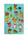Printed Fridge Magnet Multicolour 8.5cm