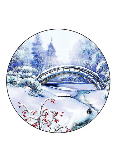Winter Printed Fridge Magnet Multicolour