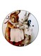 Rabbits Printed Fridge Magnet Multicolour