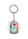 Rose Printed Keychain