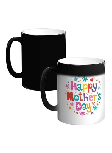 Happy Mother's Day Printed Magic Coffee Mug White/Pink/Red 12ounce