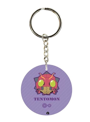 Anime Digimon Printed Keychain